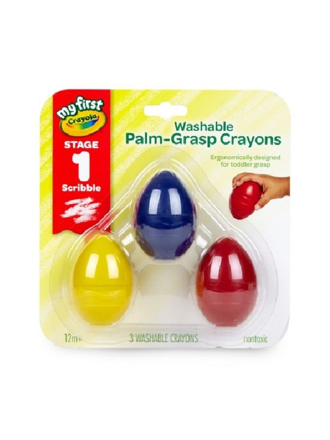 Crayola My First Crayola EasyGrip EggShaped Cray edamama